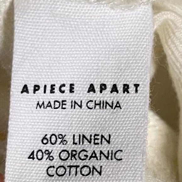 Apiece Apart New York White Linen Pants - Size XL - Picture 11 of 11